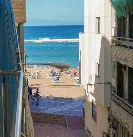 Апартаменты Apto Estudio Diseno Funcional Balcon Vistas Playa Лас-Пальмас-де-Гран-Канария