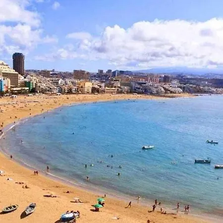 Apto Estudio Diseno Funcional Balcon Vistas Playa Апартаменты Лас-Пальмас-де-Гран-Канария