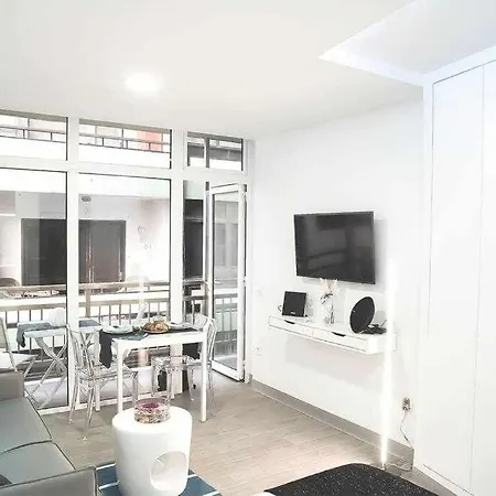Апартаменты Apto Estudio Diseno Funcional Balcon Vistas Playa *